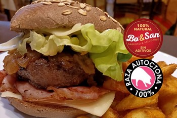 HAMBURGUESA DE PORCO CELTA - Imaxe 1